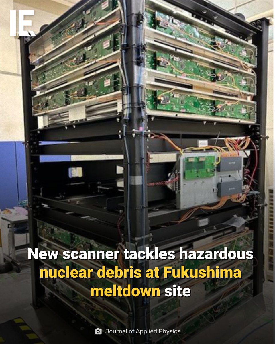 IntEngineering's tweet image. A research team is pioneering a new muon scattering technology to analyze and sort nuclear fuel at Fukushima. bit.ly/47rq8wG