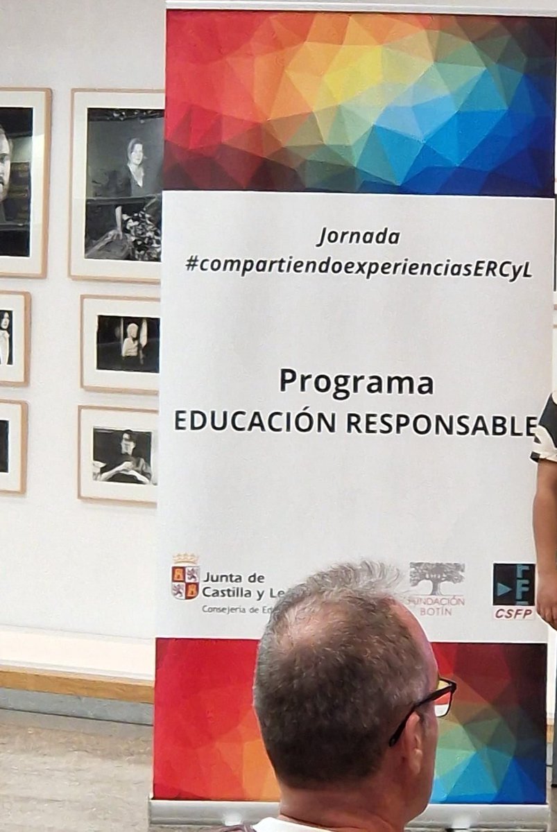 En la Jornada de Educación Responsable <a href="/educacionFB/">EducaciónResponsable</a> de Castilla y León en  <a href="/musacmuseo/">MUSAC</a>, compartiendo experiencias
 
<a href="/fundacionbotin/">Fundación Botín</a> 
#compartiendoexperienciasERCyL 
#formaciónCyL