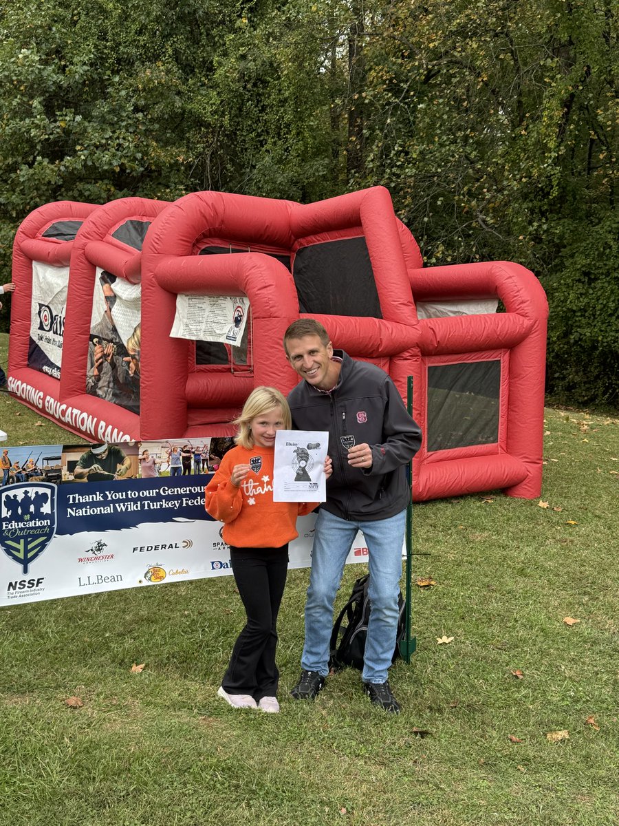 DaisyRifles's tweet image. We reach tens of thousands of kids each year with their first shot with a Daisy. Thank you to the many, many great people who make that happen!