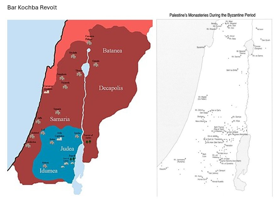 Ben-Gurion proffered a hypothesis about a subject he knew little about when he was 34, so a Cornell Law Student's amateur speculation on the TimesOfIsrael blog about a subject he also knows only so much about  100 years later is authoritative? 

The Roman genocides of the the