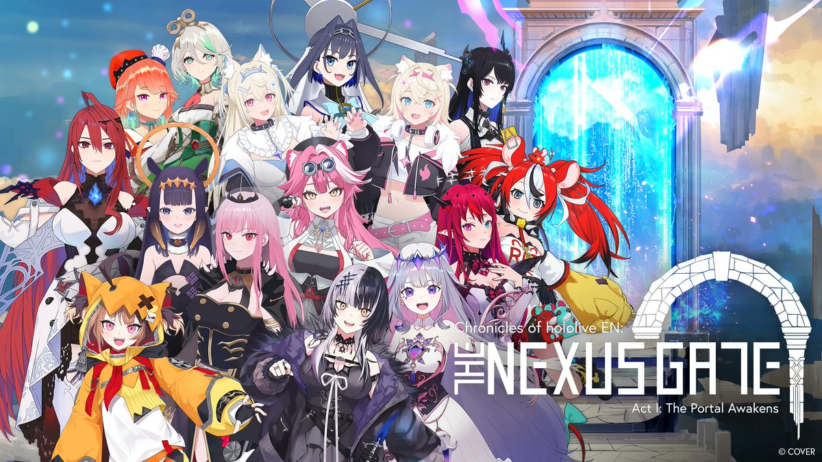 📢#holoPopNEXUS 

The Fanart Exhibition will be displayed at the official hololive English pop-up store in New Jersey, October 18th – November 2nd!✨ 

Also, be sure and catch the latest merchandise drop available at the venue:
🛍️Hoodie
🛍️Acrylic Standee (feat. each talent)