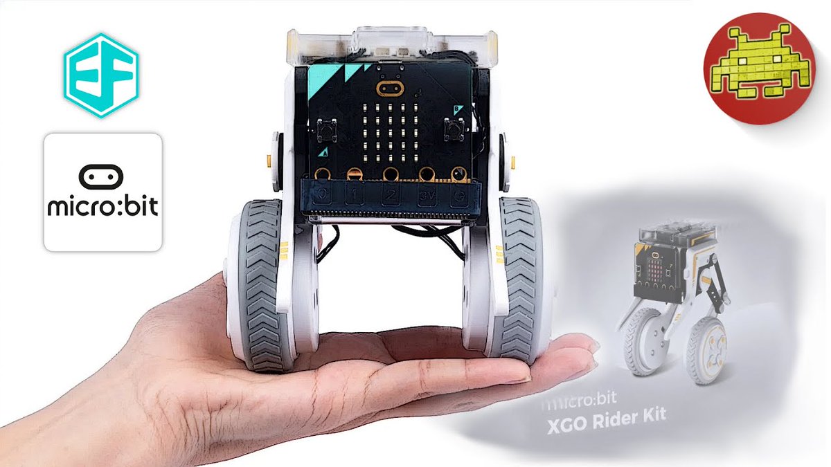 geekonerd's tweet image. Nuovo video sul mio canale YouTube: Elecfreaks micro:bit XGO Rider Kit!
📽️ youtu.be/RtrRT9uK8Zo
#geekonerd #elecfreaks #xgoriderkit #microbit #xgo #makecode #python #javascript #microcontroller #thoughts