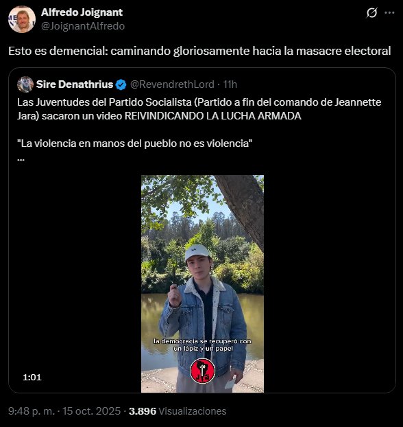 #URGENTE #AHORA ALFREDO JOIGNANT, SE BAJA OFICIALMENTE DE LA JARANETA... FIN ☠️... (Puente Alto, Gobierno de Boric, Vergonzoso, Cariola, Pardow, Ojeda #Ruta5 ProCultura, Chadwick, Neme #despiertaconchv)