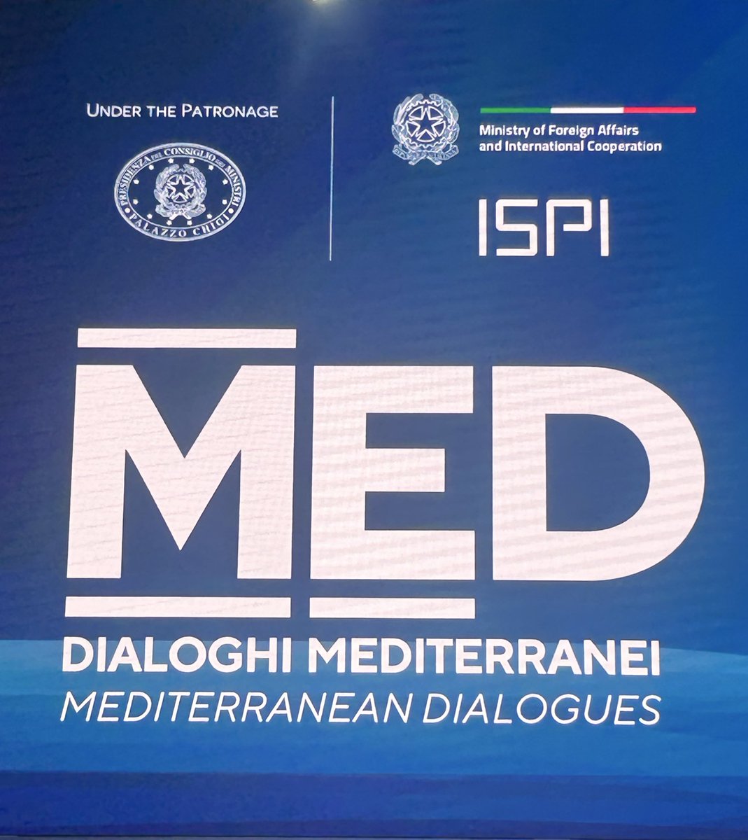 UlgenElif's tweet image. Today in beautiful #Naples for the @MEDialogues - a day of brainstorming  of current international relations with many sessions/talks/roundtables &amp;amp; all with a focus on Mediterranean priorities 👍