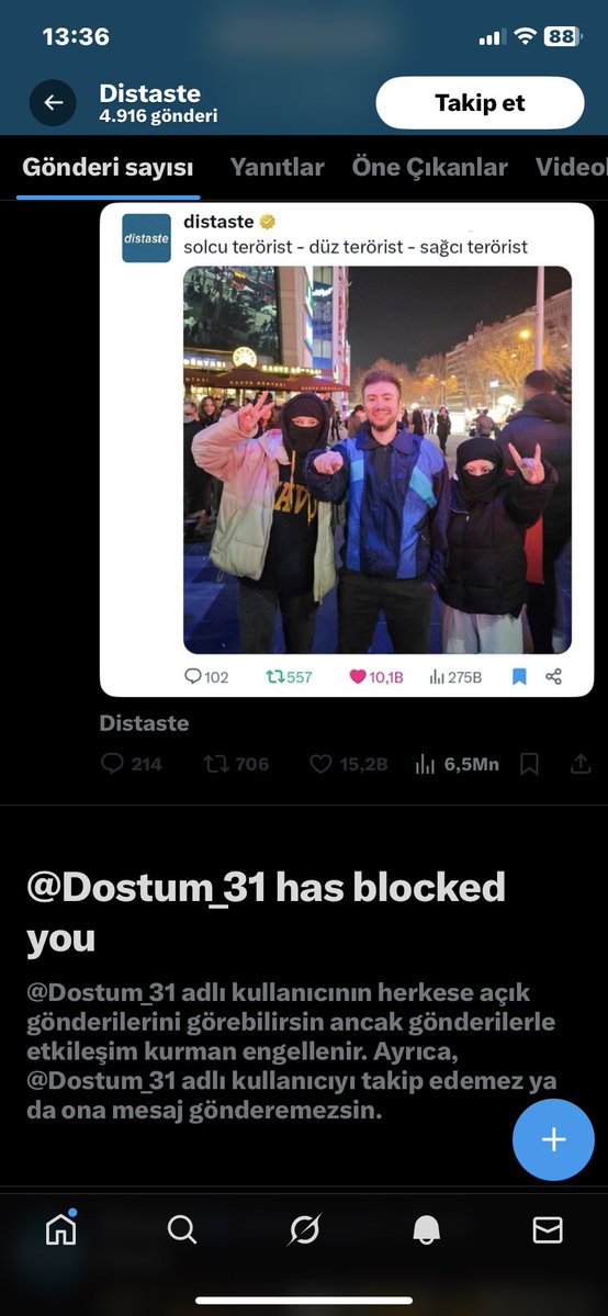 bende biriyim artik