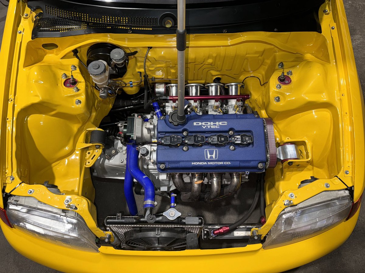 Usui_EF8HA11S's tweet image. STANCEマガジン＆カスタムCAR
BUILD選考通過しました！

エンジンルームに特化したイベントでしたのでエントリーしてみました。
レベルの高い車両が多い中、選んでいただきありがたいです。
11/30ポートメッセ名古屋で展示しますのでよろしくお願いします。

#BUILD