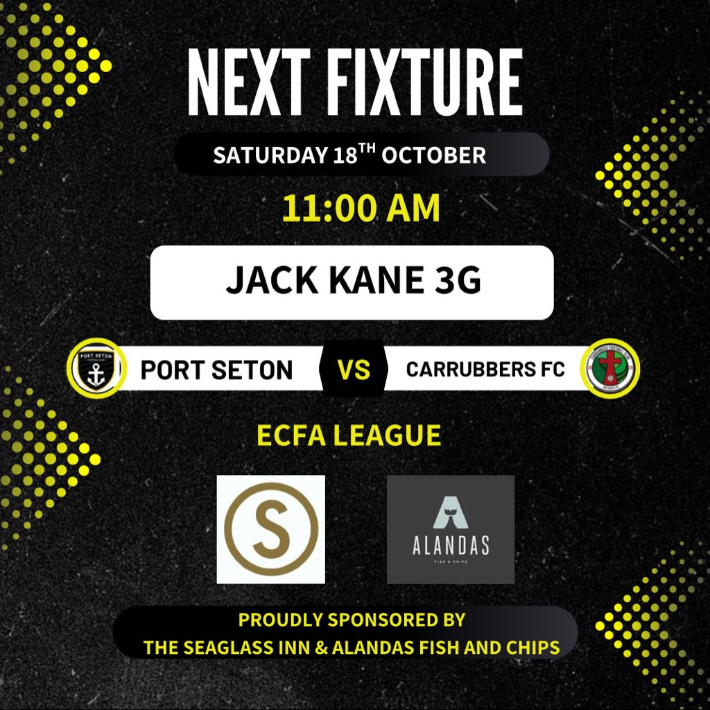 PortSetonFC's tweet image. 