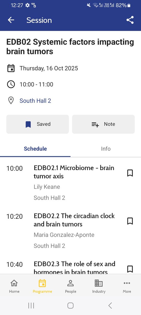 LilyKeane's tweet photo. Delighted to be in Prague speaking at @EANOassociation 20th meeting and education day #Eano2025 on the 'Microbiome- Brain Tumour Axis' as part of a really interesting session on 'Systemic factors impacting brain tumours'. https://t.co/Lob5JTDgMg