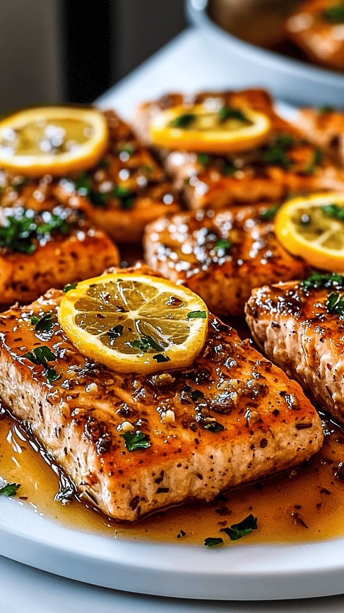beauty11251125's tweet image. 🥰Sweet and savory honey-glazed salmon, crispy on the outside and tender on the inside—every bite feels like a seaside getaway.。🍋🐟 #DinnerGoals #鮭魚控 #簡單奢華”