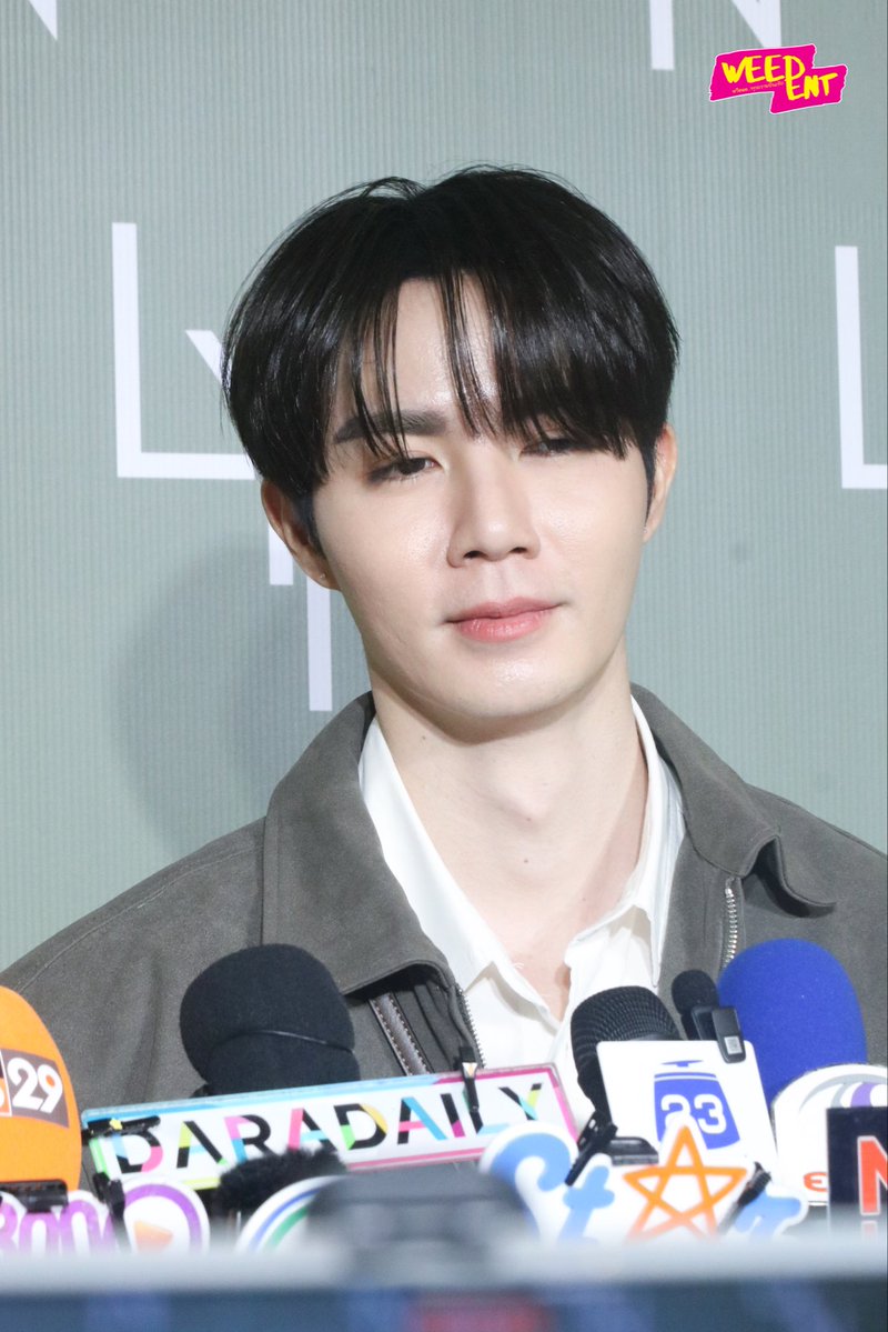 WEED_ENT's tweet image. “ซี-พฤกษ์” ช่วงสัมภาษณ์ในงาน” Better Together" เปิดตัวแคมเปญ "The Perfect Match" ของ LYN INFINITE MEN'S COLLECTION ✨😎
#LYNXZeeNuNew
#ZeeNunew #ZeePruk