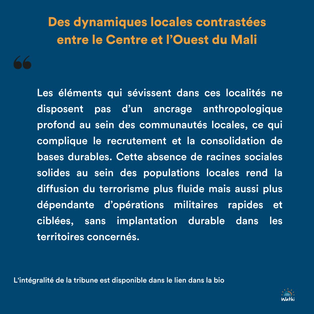 🔎 L’Ouest du Mali : un nouvel espace de convoitise pour les groupes terroristes

Le blocus décrété par le JNIM en septembre 2025 dans les régions de Kayes et Nioro du Sahel marque une nouvelle étape dans l’expansion du terrorisme au Mali.
Réponse à la résistance locale lors des