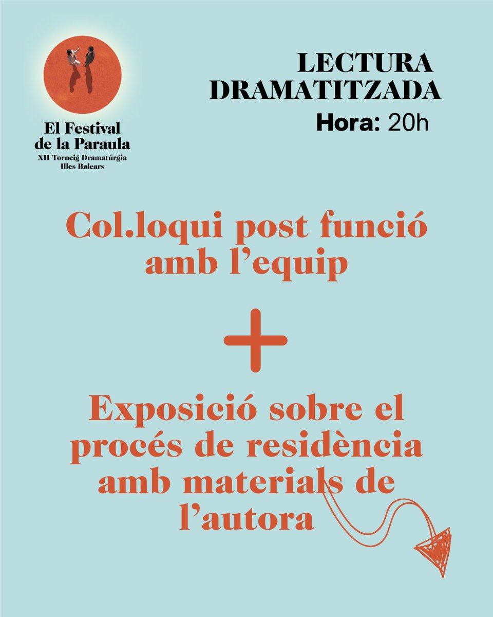 Avui dijous (20h), estrena a l'Espai el Tub i diumenge (11:30h) al <a href="/teatreinca/">Teatre Principal Inca</a> !
🎟️Entrades: linktr.ee/proddeferro