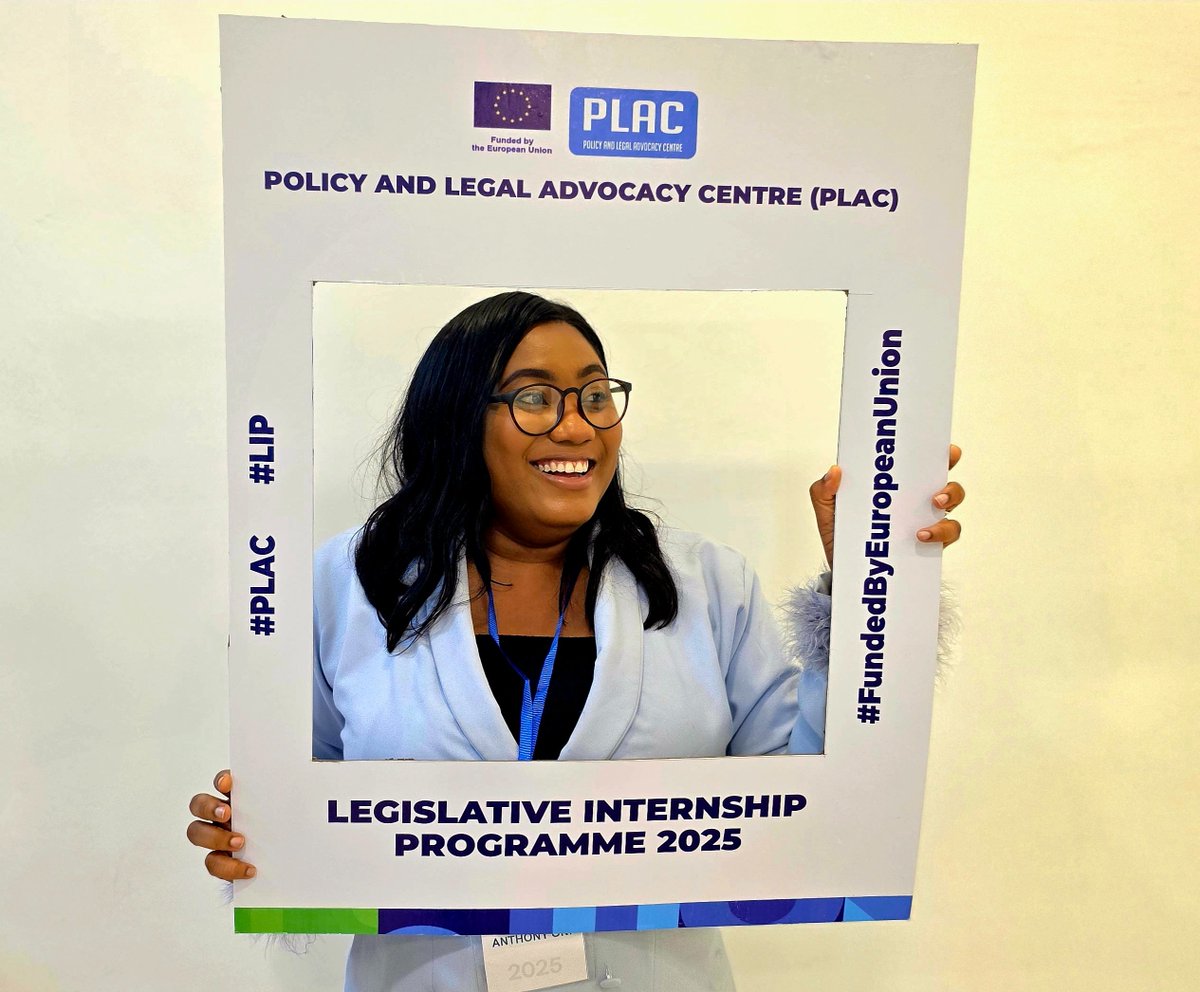 PLACNG's tweet image. Here’s a glimpse of some of our interns through the PLAC photo frame as we begin the Legislative Internship Programme 2025.
#PLAC #LIP2025