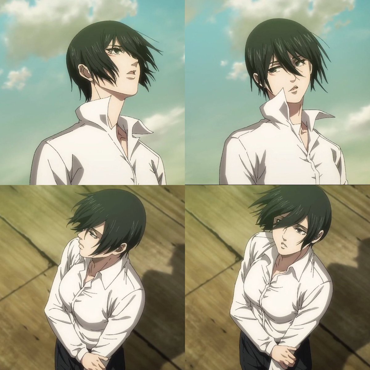 Mikasa Ackerman is so beautiful and ethereal