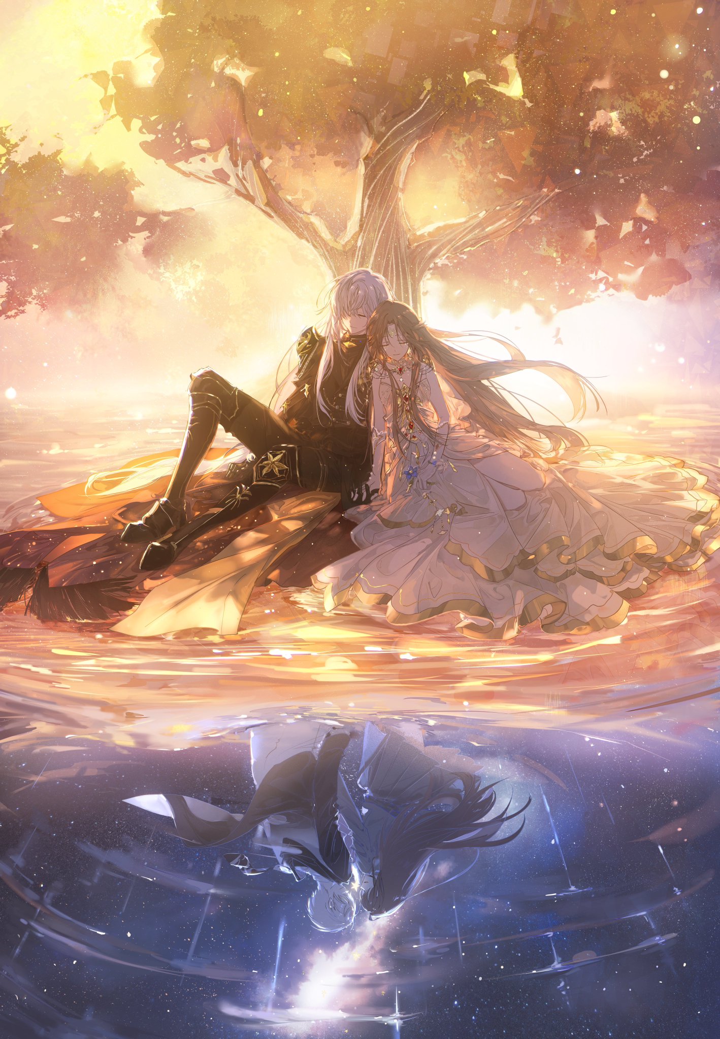 ⭐︎幻想的海の輝き、時を奏でる美 - オーシャンアート時計⭐︎ Pin on illustration