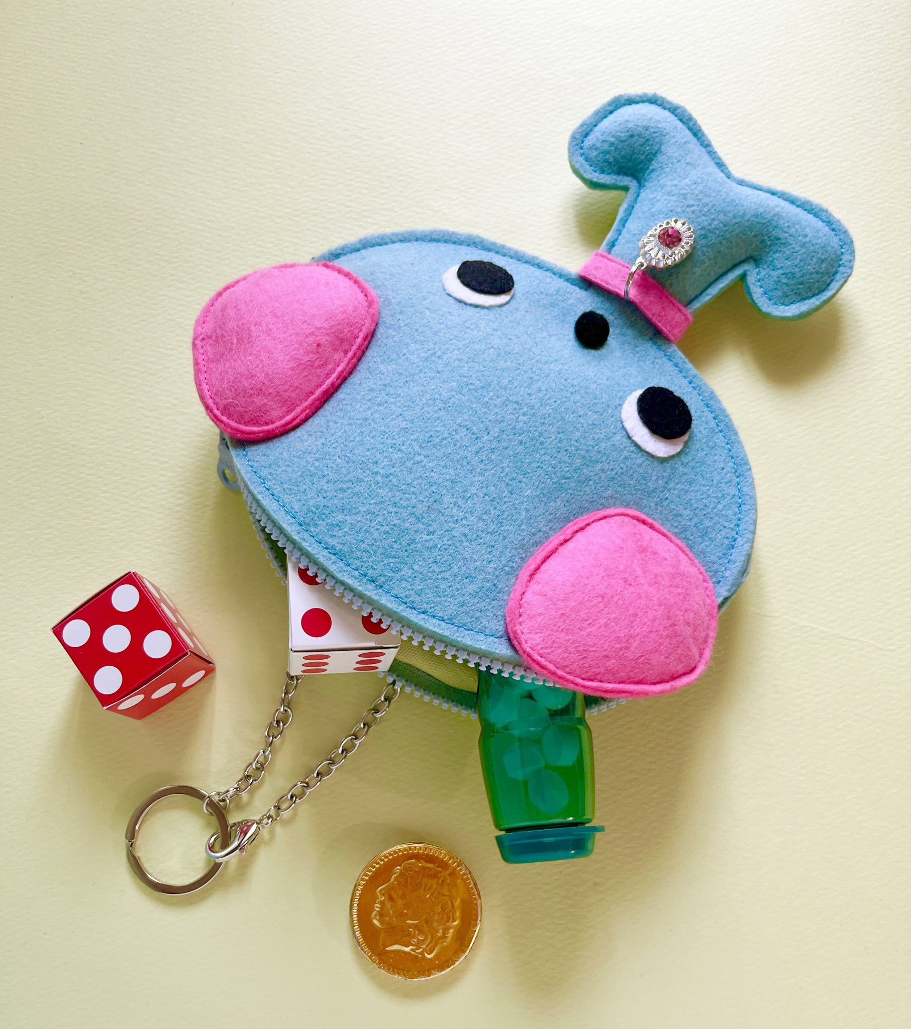 昭和レトロ　レトロポップ　陶器製置物　宇山あゆみ❤️ノスタルジック うさぎさん＊* 昭和レトロ レトロポップ 陶器製置物 宇山あゆみ