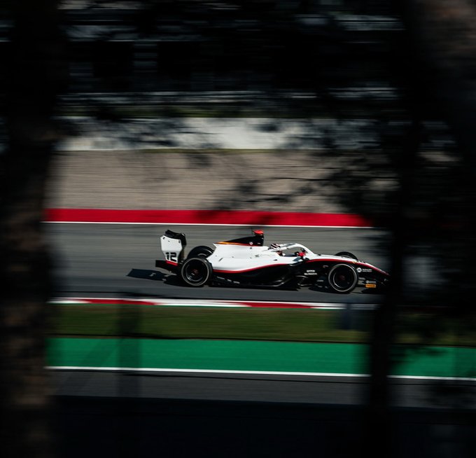 F3 monoposto team Campos racing test Barcellona