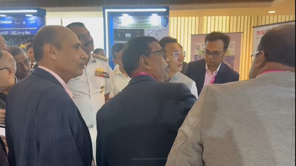 TechlabsTrident's tweet image. Insightful day at the Indian Navy seminar on “Impact of Cyber Attacks on Maritime Sector & National Security” at Sushma Swaraj Bhawan, Delhi. Showcased our cybersecurity solutions & engaged with Shri Jitin Prasada & other dignitaries. 🇮🇳 #CyberSecurity #IndianNavy #MeitY