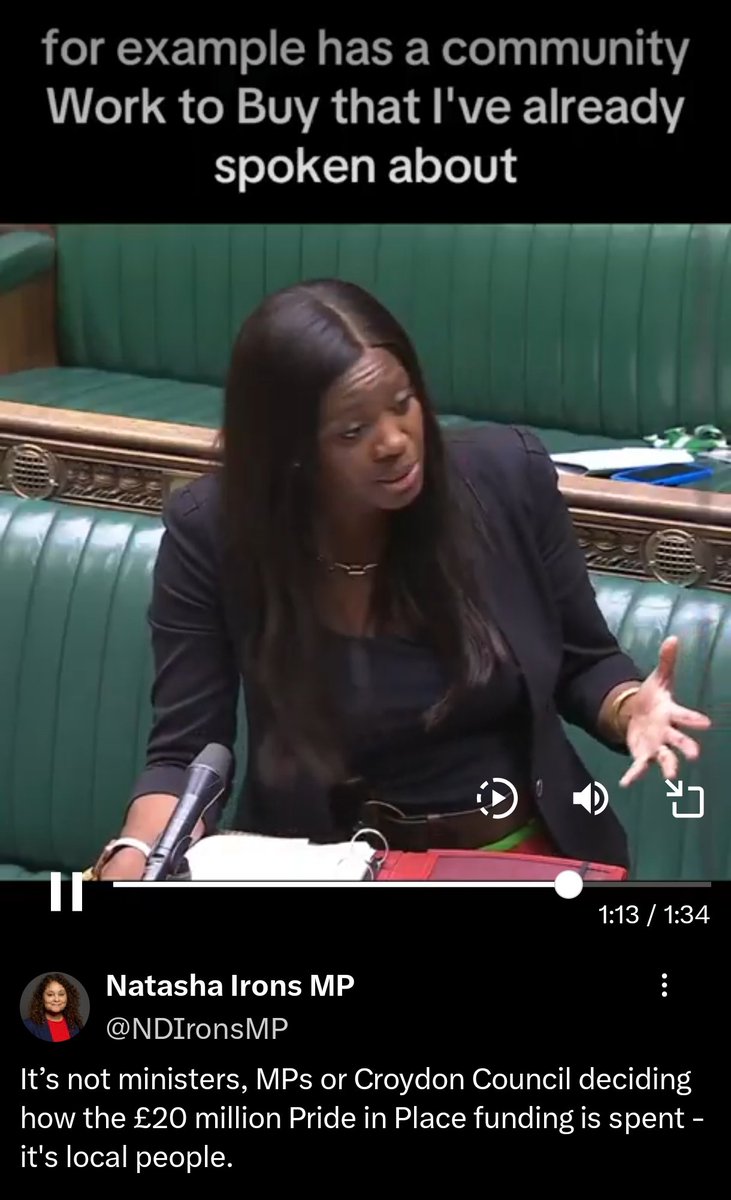 MarkGale's tweet image. Ex Merton Cllr showing the usual @MertonLabour attention to detail that residents have come to expect as #CroydonEast MP @NDIronsMP introduces the unique idea of #WorkToBuy ?