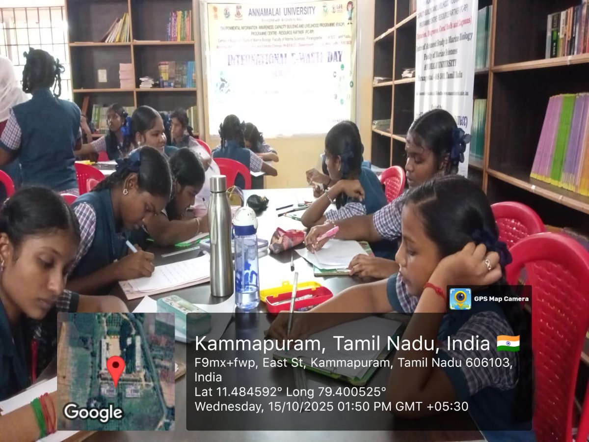 cas_envis's tweet photo. International E-Waste Day 2025 Celebration  was held at Jayapriya Vidyalaya Matriculation Higher Secondary School, Virudhachalam, which was organized by CASMB EIACP PC-RP , Annamalai University on 15th October 2025. https://t.co/6PeCm0bhV4