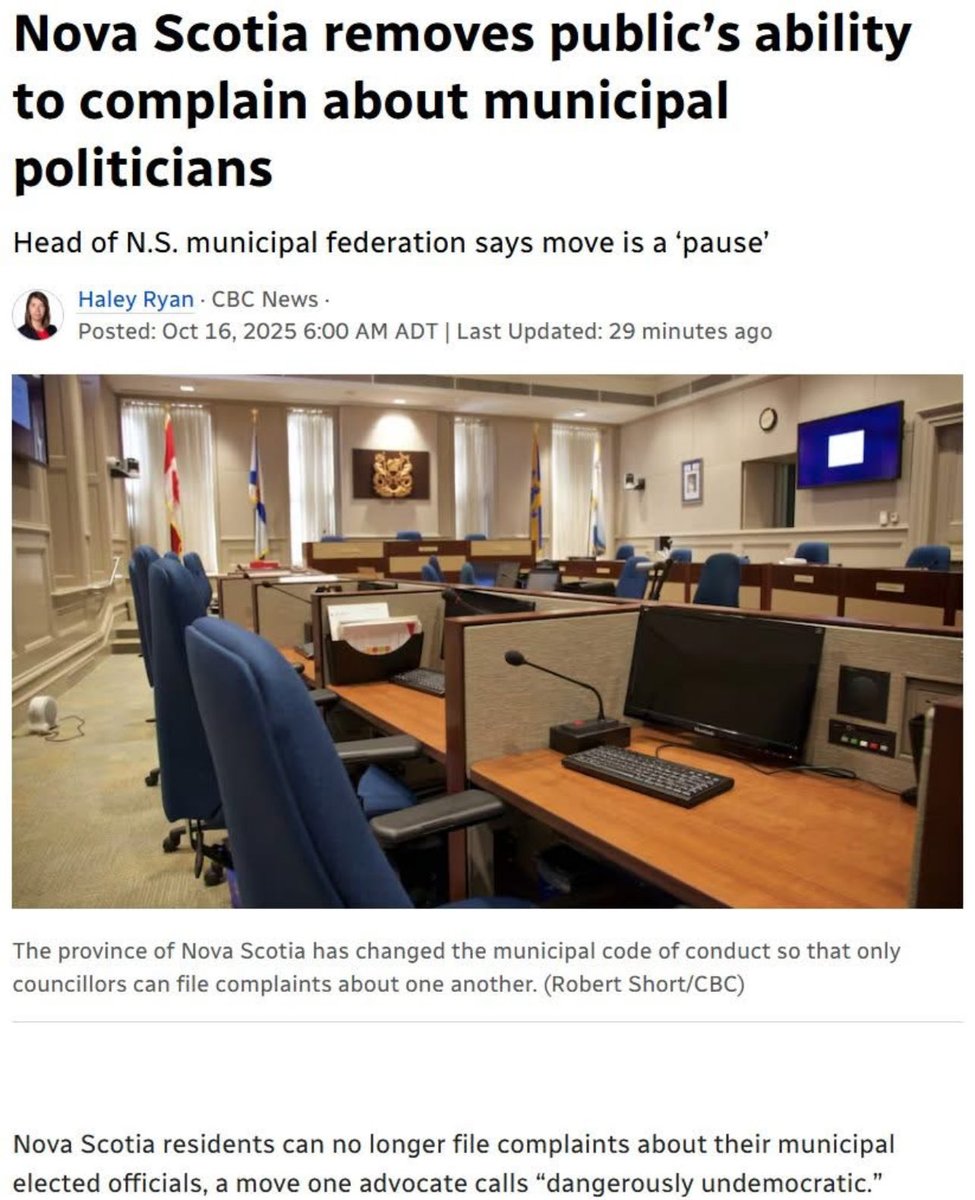 The people demanded change, so we changed their ability to demand.