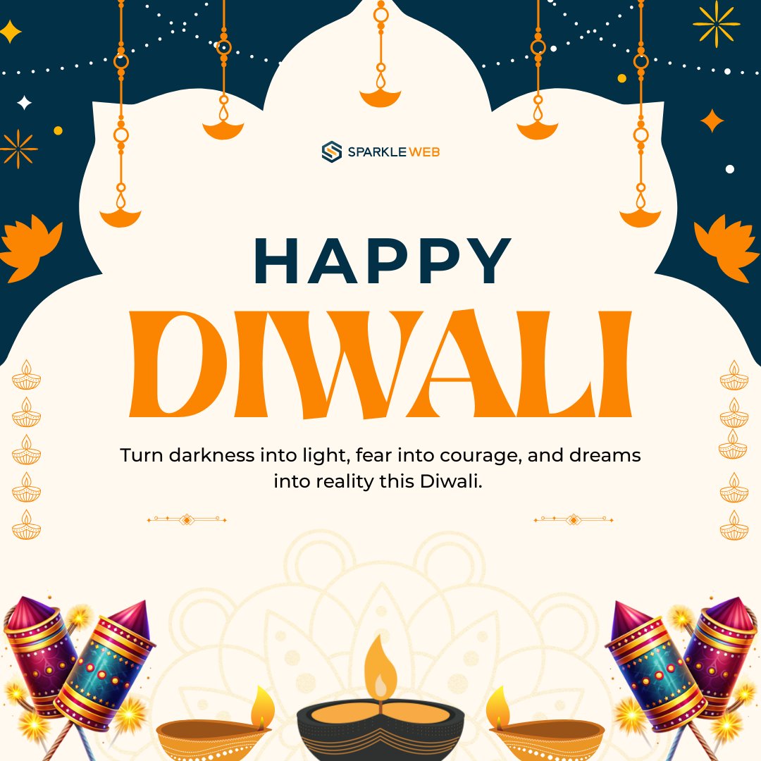 sparklewebdevs's tweet image. 🪔✨ શુભ દિવાળી!
જેમ દીવા અંધકાર દૂર કરે છે, તેમ આ દિવાળી જીવનમાં ખુશી, આશા અને નવી શરૂઆત લાવે. 🌟
#shubhdiwali #festivaloflights #positivevibes #sparkleweb