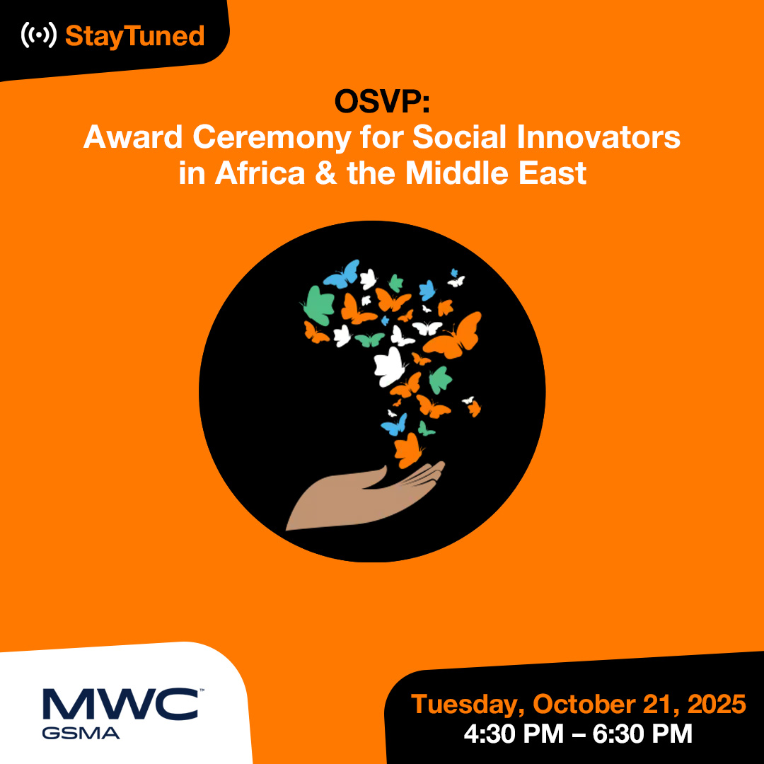 🌍 Orange at <a href="/MWCHub/">MWC</a> Kigali!

Hear from Yasser Shaker on Africa’s digital future and join us for the Orange Social Venture Prize (OSVP) Award Ceremony, honoring social innovators in Africa &amp; the Middle East.