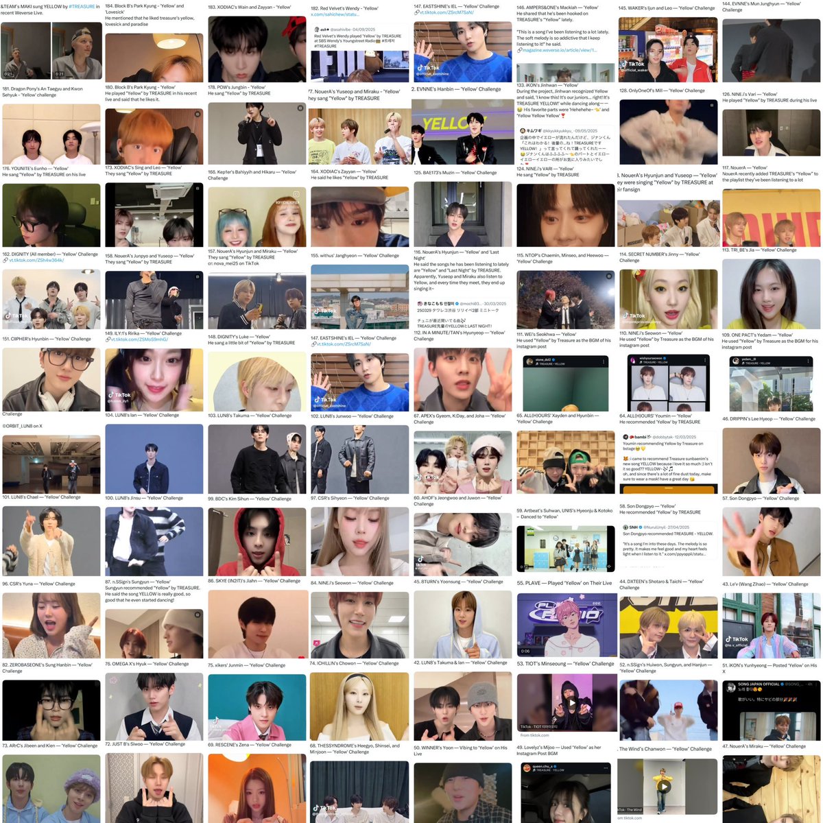 king_hoony's tweet image. Yellow is Popular among Kpop artist and actor