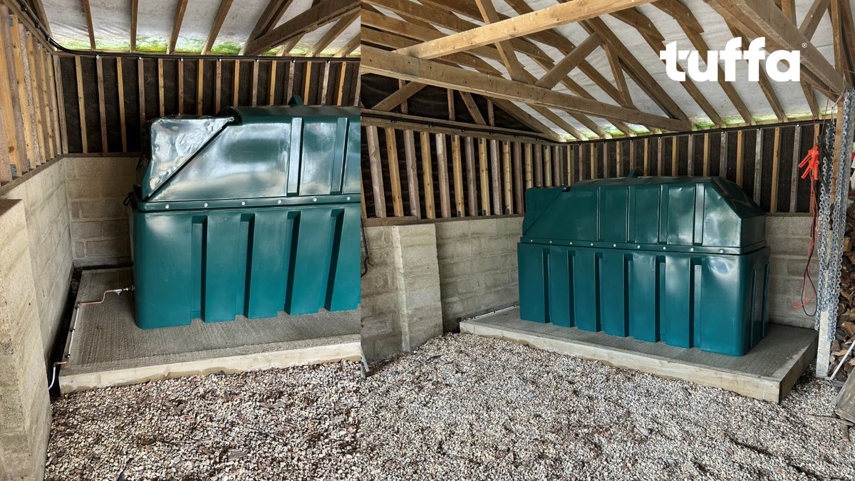 Another top-notch install from Charlie Dalton 💪

Our 1150 L Plastic Bunded FirePro® Tank, a fire-protected, bunded &amp; HVO-ready storage solution.

🔥 Safe, reliable, and built to last.

🔗 ow.ly/M96X50XaTFM

#TuffaUK #FirePro #OilTank #HVOReady