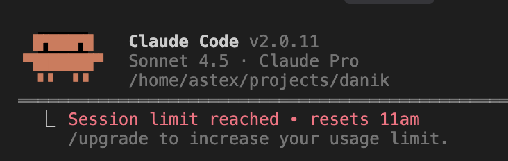 I'm doing cold calls until limit resets
Its the most productive way to spend your time