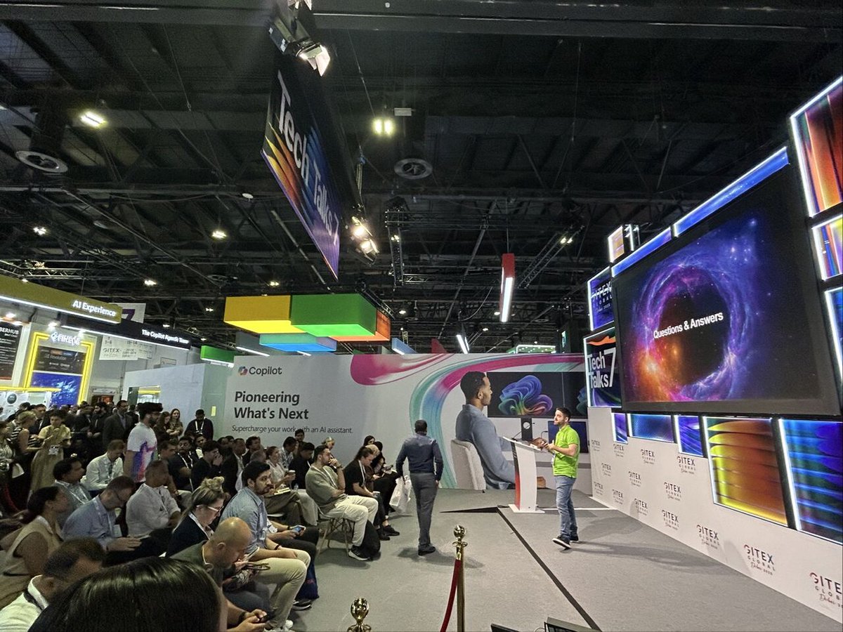 Progress Sitefinity (@sitefinity) on Twitter photo Packed room for Pavel Agov at Tech Talk 7 & huge interest in Sitefinity and digital front doors! ๐คฉ ๐ 
Missed it? Come say hi at the ๐<a href="/MicrosoftUAE/">Microsoft UAE</a> Hub (Hall 7 โ A20). Pavel and Nikolay are there for quick chats! ๐ฌ 
#GITEXGLOBAL #Microsoft #MicrosoftUAE #MicrosoftAI Packed room for Pavel Agov at Tech Talk 7 & huge interest in Sitefinity and digital front doors! ๐คฉ ๐ 
Missed it? Come say hi at the ๐<a href="/MicrosoftUAE/">Microsoft UAE</a> Hub (Hall 7 โ A20). Pavel and Nikolay are there for quick chats! ๐ฌ 
#GITEXGLOBAL #Microsoft #MicrosoftUAE #MicrosoftAI