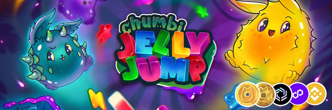chu_mb1's tweet photo. 💛 Jelly Jump v0.2.7.0 Change Log:
- Fixed General Bugs
- Improved Chumbi Headpiece particles
- Fixed in-game usage of magnet and shield items
- balanced xp gain
- balanced points gain
- fixed CHMB count on leaderboard showing Trillions
- fixed headpiece showing on all Chumbi
- added 10 new Immutable Gems quests

Next Up:
- PC/MAC Launch
- Rewarded Ads
- Mobile Launch

^^