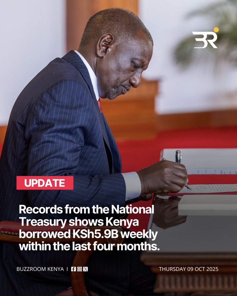 Nyandia_G's tweet image. I don&apos;t mean to alarm you or anything BUT HAVE YOU REGISTERED TO VOTE?!!

Kenya borrowed KSh95.5 billion in just four months, according to new data from the National Treasury.

The report, tabled before Parliament, reveals that between May 1 and August 31, the government entered…