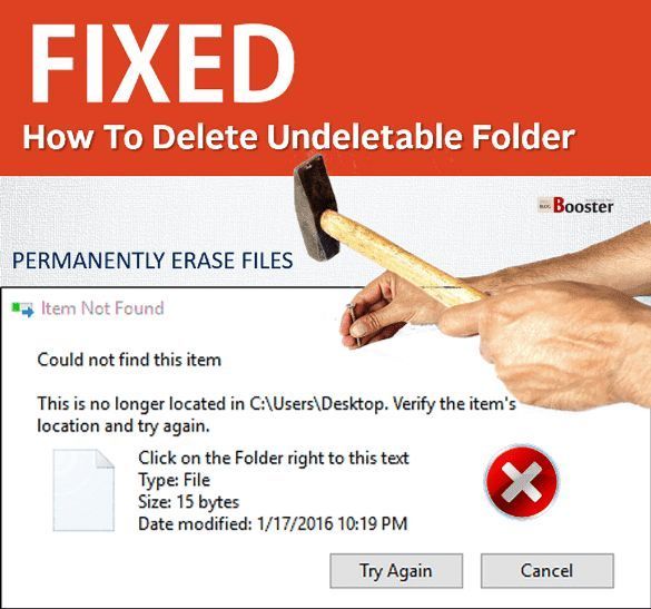 ProBlogBooster's tweet image. 🚀 Fix "Could not find this item" error!
#DeleteUndeletableFolder in #Windows10/11 with
#CommandPrompt or #WinRAR. #TechTips 
problogbooster.com/2010/10/fix-co…
