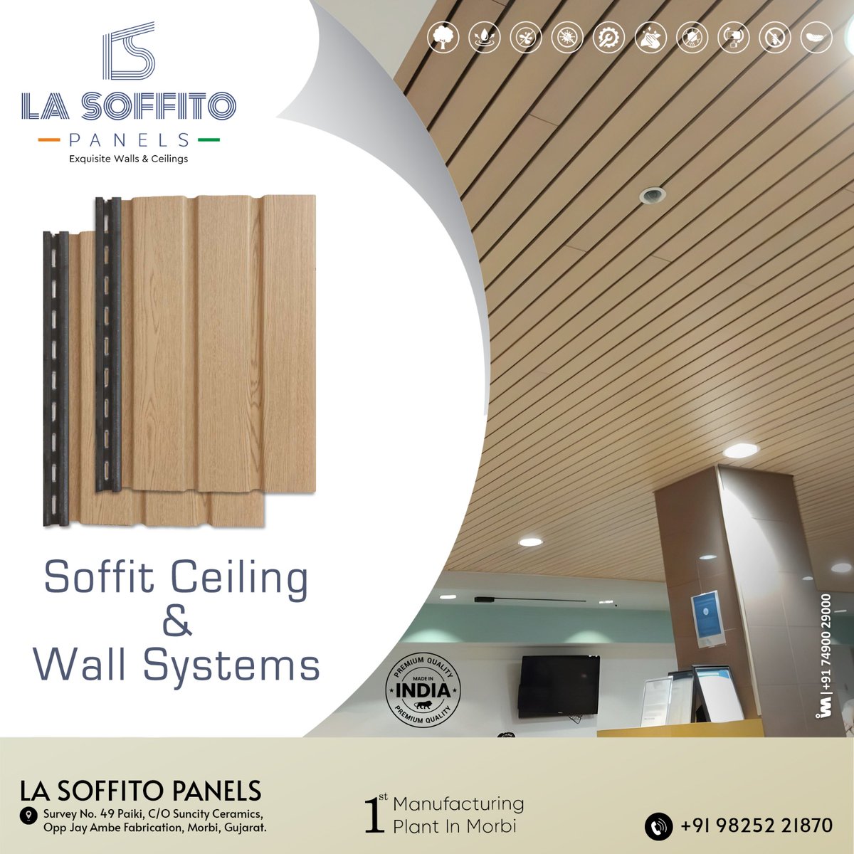 ibais_wooden's tweet photo. LA SOFFITO PANELS (MORBI)
For enquiry via WhatsApp click:
https://t.co/kc1sxxhz6E
Mr. Sanjay Detroja - +91 9825221870
#ceilings #wallceilings #wallinterior #wallsystems #soffitceilings #lasoffito #lasoffitoceilings #lasoffitopanels #wood #lasoffitocwallsystems
.
@ibais_wooden https://t.co/jyodsWi2xw