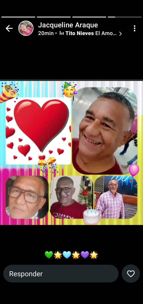 Hoy llego a 63 años junto a mi familia. Mi morocha también, pero ella dice que dejó de cumplir hace más de una década 🤣. Estoy Feliz con lo que Dios, mi familia y mis padres me han dado.

Pido a JGH el regalo que todos anhelamos 🙏