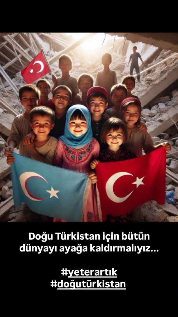 Al Bayraktan Gök Bayrağa selam olsun..

Doğu Türkistan İnşallah özgür olsun 🇹🇷🤘🇹🇷🤘🇹🇷🤘🇹🇷

#freeDoğuTuerkistan 
#doğuturkistandazulumvar 
#DoguTurkistan