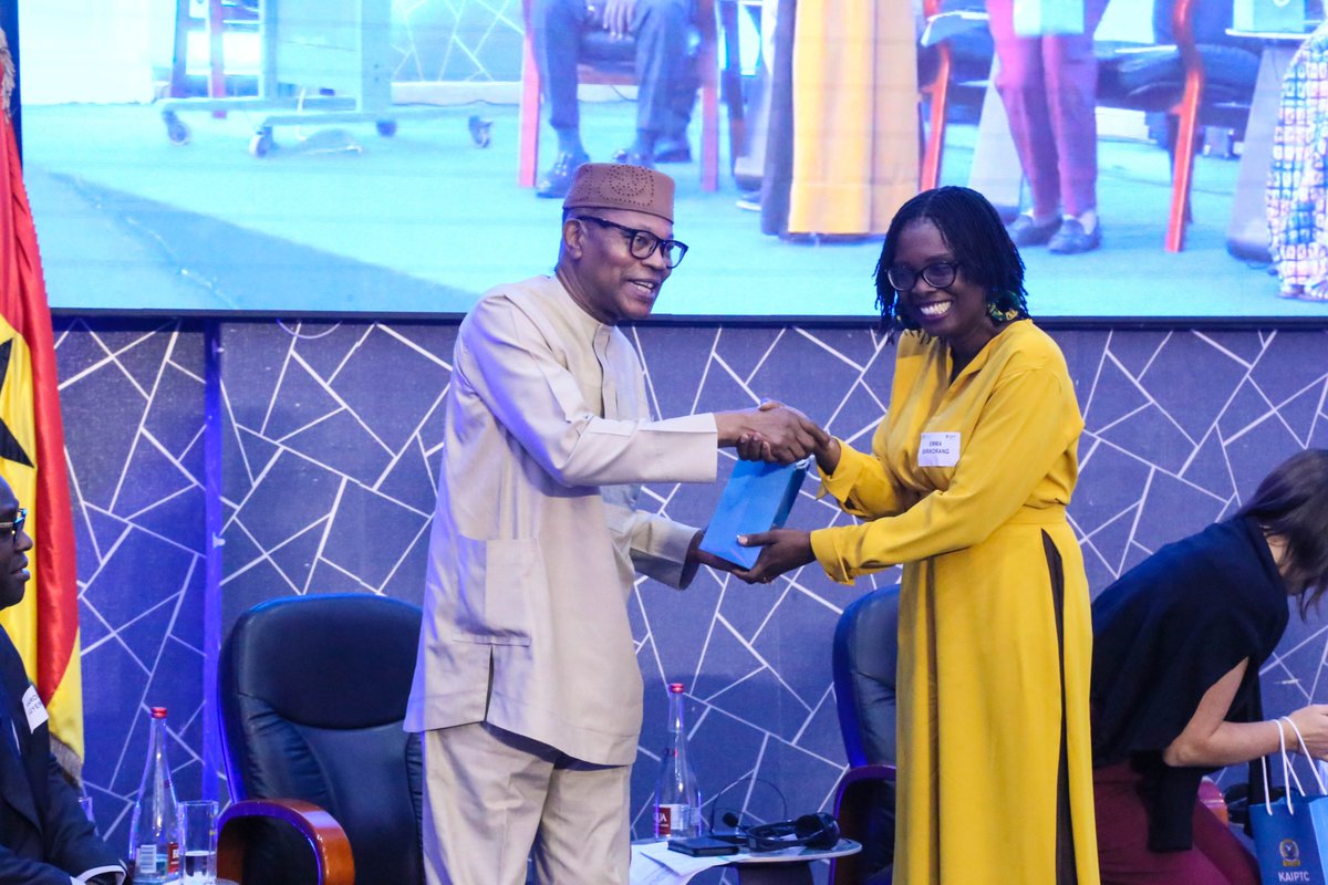 The KAIPTC tweet media