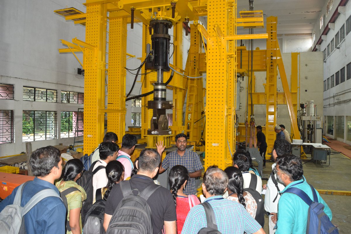 csir_serc's tweet image. Advanced Course on Seismic Engineering & Testing- 07 to 09 October 2025