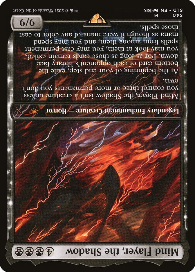🔄Día 16 de #MTGSpooktober 

Mind Flayer, the Shadow – El comandante que sacamos cuando nos preguntan "¿Y si fuese al revés?" 🤷‍♀️

¿Qué criatura te robarías tú con él?