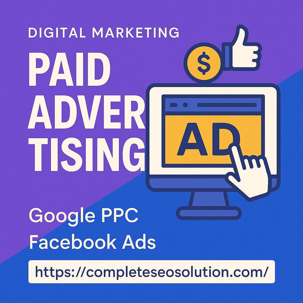 CompleteSeoSol's tweet image. Ready to grow? Choose Complete SEO Solution and turn your ad spend into real business success completeseosolution.com/project/ppc-ma…

#GoogleAds #GooglePPC #PayPerClick #FacebookAds