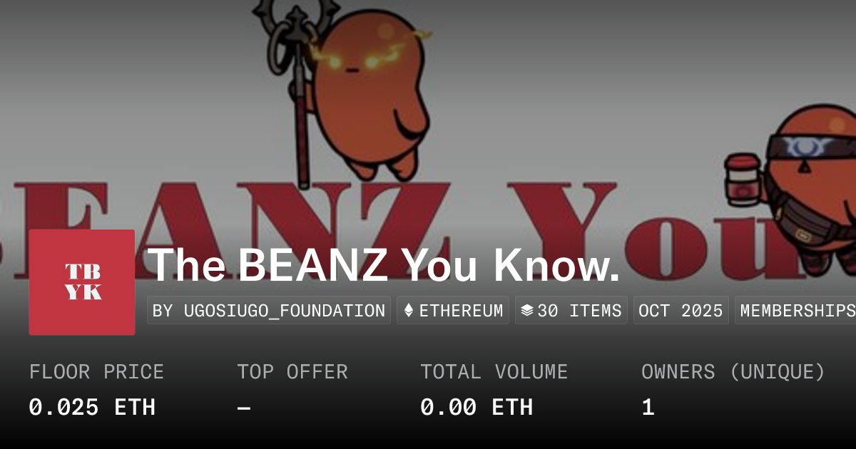 0x_Ugo's tweet image. Do you love, own, or collect Azuki or Beanz?
Are you a writer, reader, collector, or simply bullish on Web3 and storytelling?
Then this is for you! 💫
Web3’s first-ever storytelling NFT collection, ''The BEANZ You Know'', is now live. A literal story inspired by…