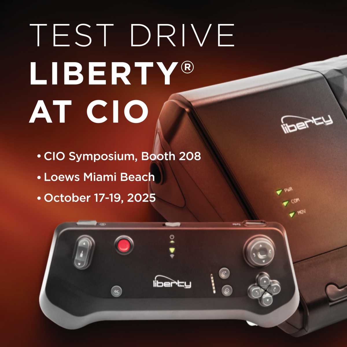 MicrobotMedical's tweet image. Heading to the CIO Symposium? Don’t miss your chance to experience LIBERTY® first hand — book your test drive today: calendly.com/microbotmedica… #endovascularrobotics #interventionaloncology
