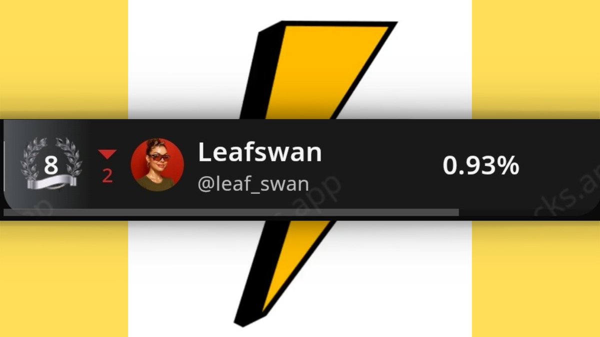 leaf_swan's tweet image. I'm 8th on @kloutgg LB on wallchain, and it's been good to "shout" about the trend token market so far.
If you want to scale this LB apart from having a decent X score (which counts) you need to make meaningful comments about kloutgg on accounts with higher X score and…