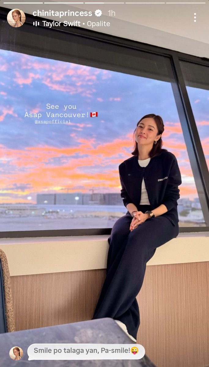 cutieee kimmy, safe skies ma! <a href="/prinsesachinita/">kim chiu</a> 

KIMPAU BOUND FOR CANADA
#TheAlibi #KimPau
