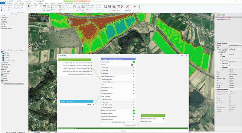 🌱 Within the <a href="/GREEN_DAT_AI/">GREEN DAT AI EU Project</a> project, we develop smart tools for sustainable farming 🚜🤖. Using 🛰️ satellite imagery &amp; soil data, we create fertilization maps 🌾 for efficient, eco-friendly agriculture 🌍💧

 #GREENdatAI #AgTech #AI #Sustainability #SmartFarming #EUProjects