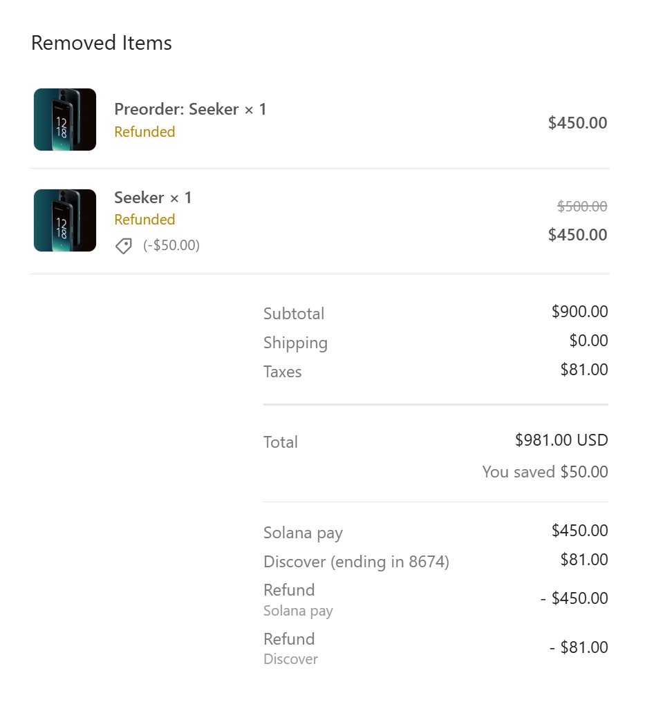 IMP update <a href="/solanamobile/">Seeker | Solana Mobile</a> will not deliver their mobile to India .

Update your shipping address to an alternative country, 
or
Select “Other Options” to request a return of funds to your original payment method.

I choose refund :)