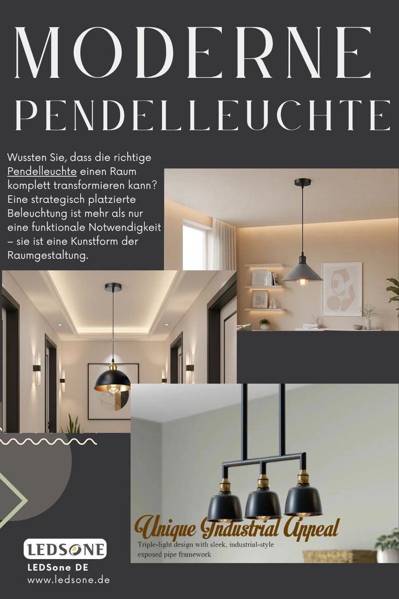 Wussten Sie, dass die richtige Pendelleuchte einen Raum komplett transformieren kann? Eine strategisch platzierte Beleuchtung ist mehr als nur eine funktionale Notwendigkeit – sie ist eine Kunstform der Raumgestaltung.
#pendelleuchte #innenarchitektur #leuchtendesign