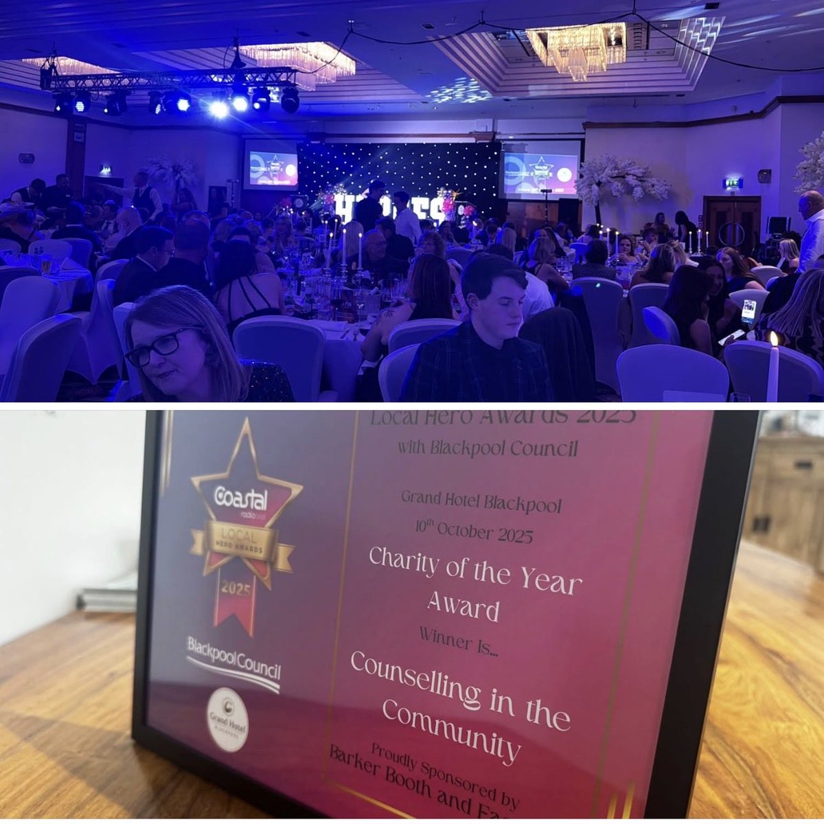 A Bittersweet Moment 💔🏆

We’re so honoured to have been named Charity of the Year by Coastal Radio DAB  — a truly special moment for the CITC family and a recognition of all the work our team and community have put in though the years.

But while we celebrate, we’re also facing