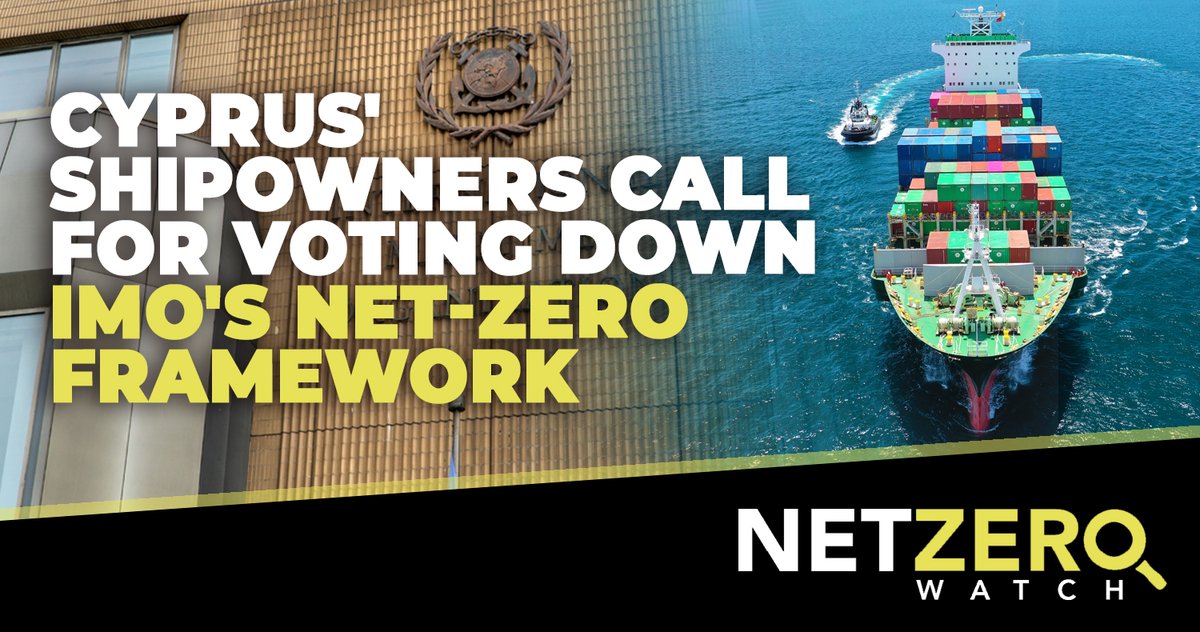 In the midst of high-stakes negotiations over the future of IMO's emissions rules, Cyprus' influential shipowners have publicly joined the side of the "nays" on the Net Zero Framework. In a statement, the Cyprus Union of Shipowners argued "As currently drafted, the NZF poses a